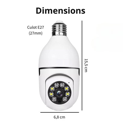 InoCam Lamp™ Caméra Ampoule Sans-Fil 1080P