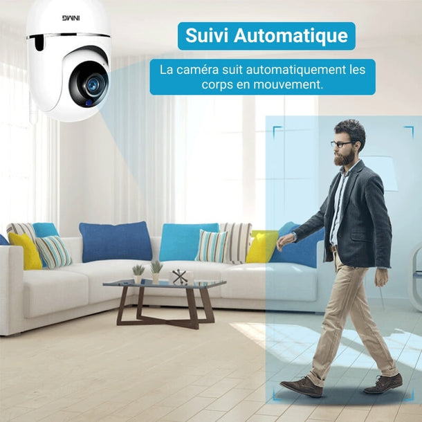 InoCam Mini™ Caméra Intérieure Rotative