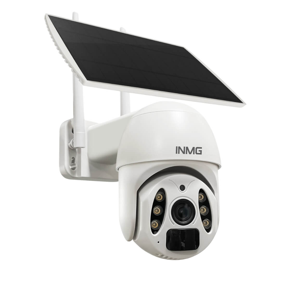 InoCam Pro 4G™ Caméra Rotative Solaire Sans Fil