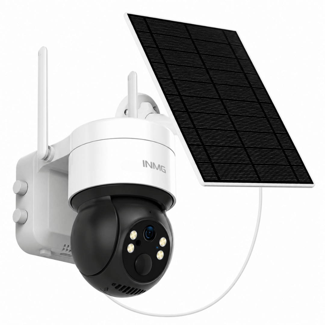 InoCam Pro 4G™ Caméra Rotative Solaire Sans Fil