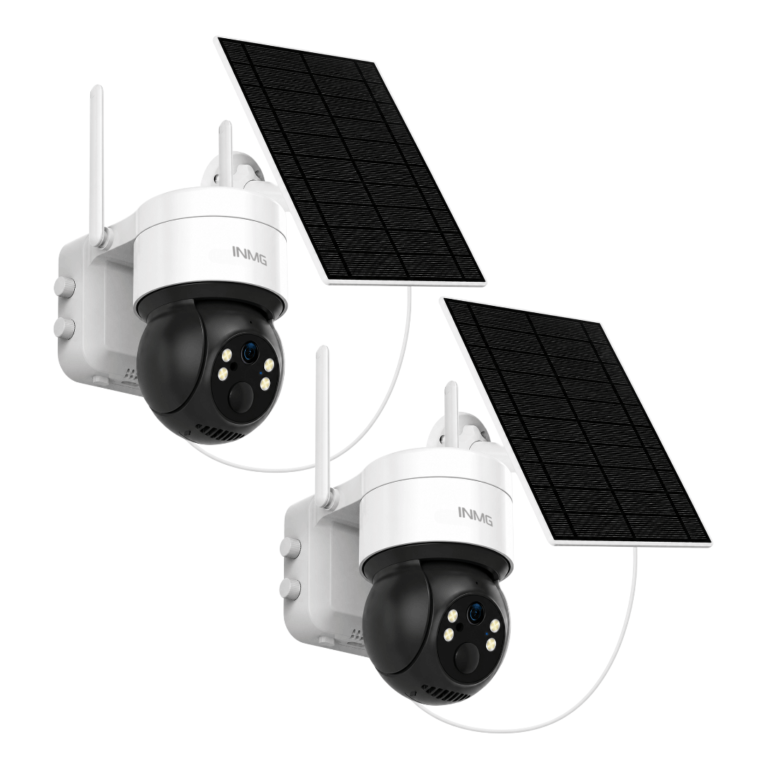 InoCam Pro 4G™ Caméra Rotative Solaire Sans Fil