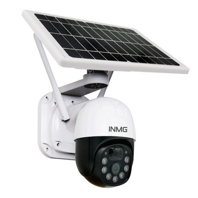 InoCam Pro 4G™ Caméra Rotative Solaire Sans Fil