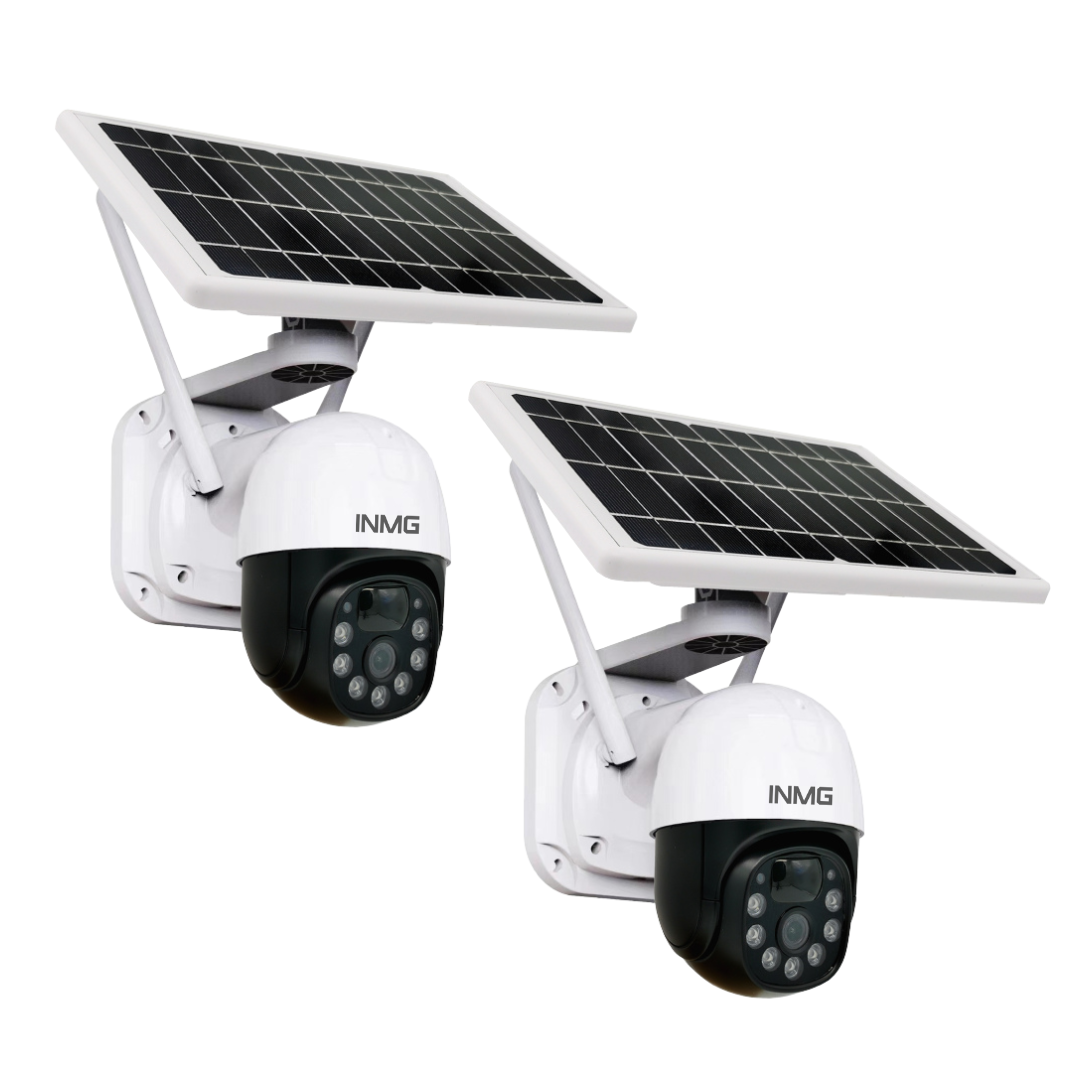 InoCam Pro 4G™ Caméra Rotative Solaire Sans Fil