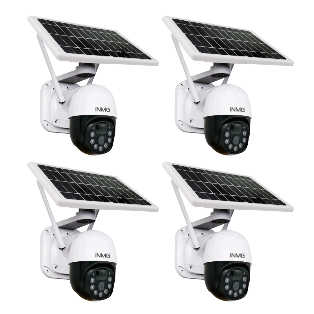 InoCam Pro 4G™ Caméra Rotative Solaire Sans Fil