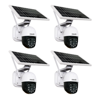 InoCam Pro 4G™ Caméra Rotative Solaire Sans Fil