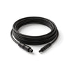 Câble d'alimentation 10 m pour caméra arrière InoCar 4K, fond blanc