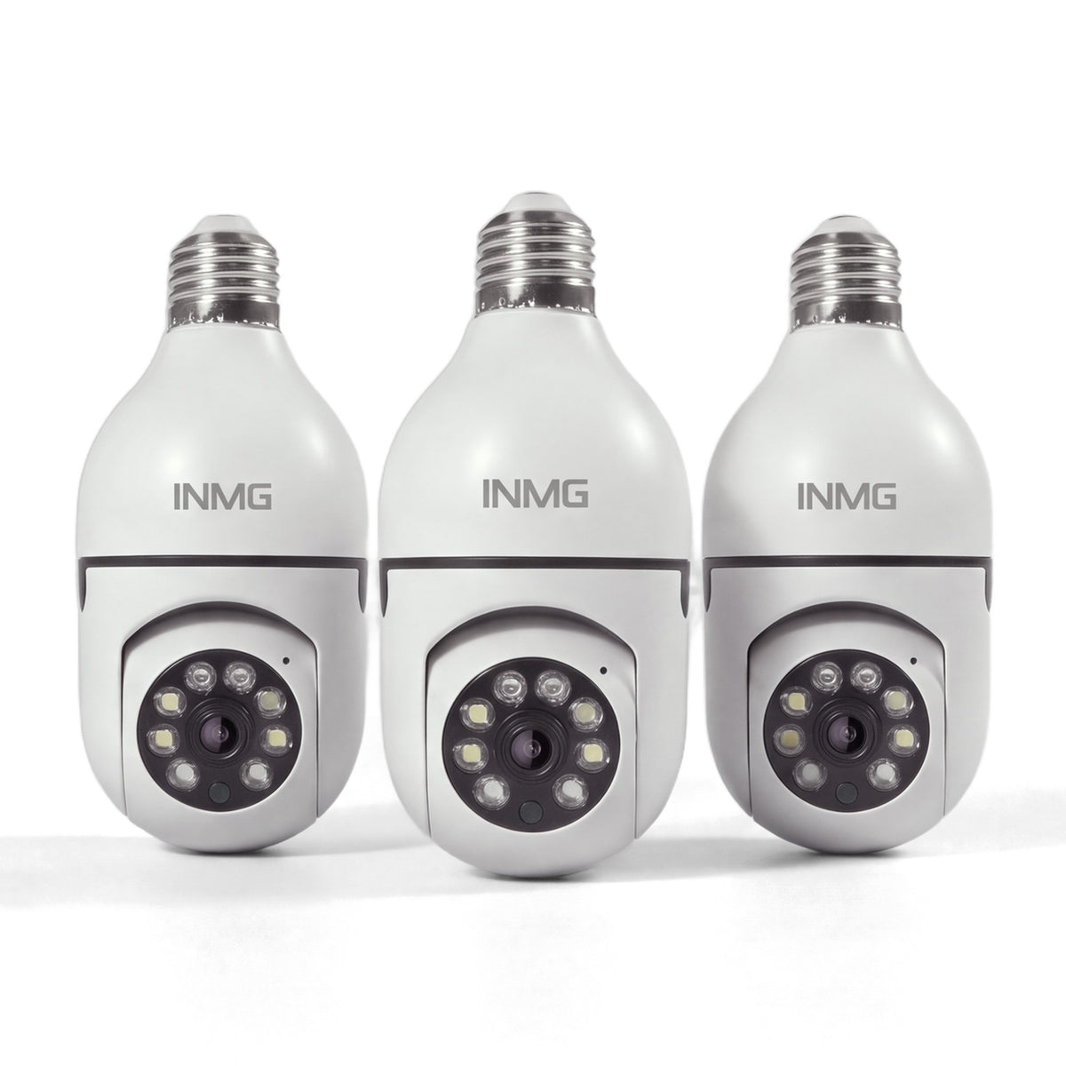 Pack de 3 caméras ampoule InoCam Lamp